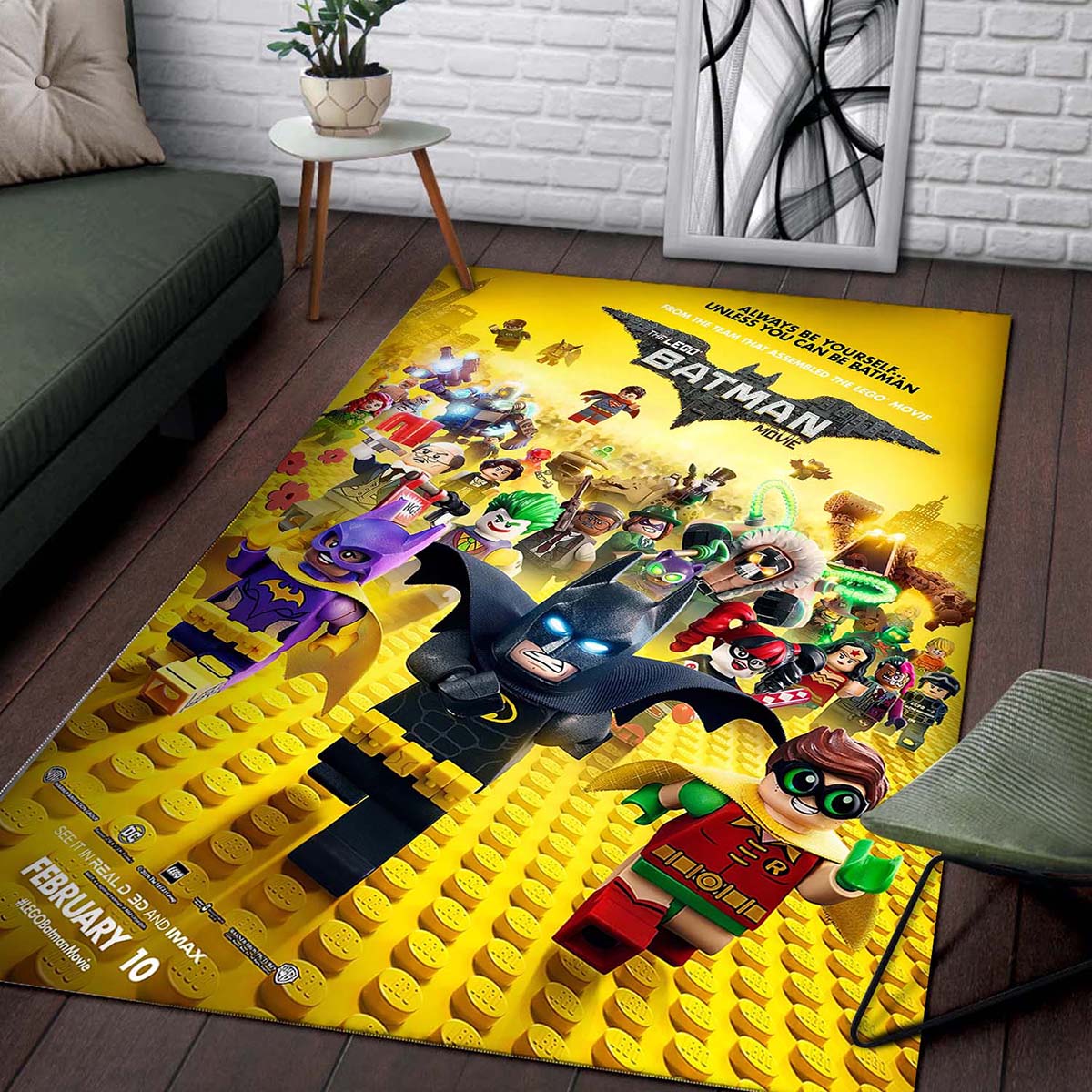 Lego The Batman Superheros Teppich 2
