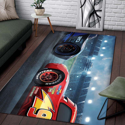 Lghtning Mcqueen Disney Cars 2 Teppich 2
