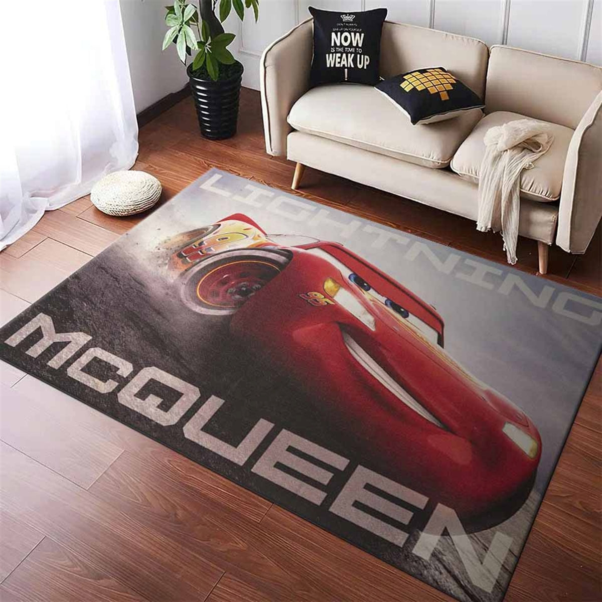 Lghtning Mcqueen Disney Cars 432De Teppich