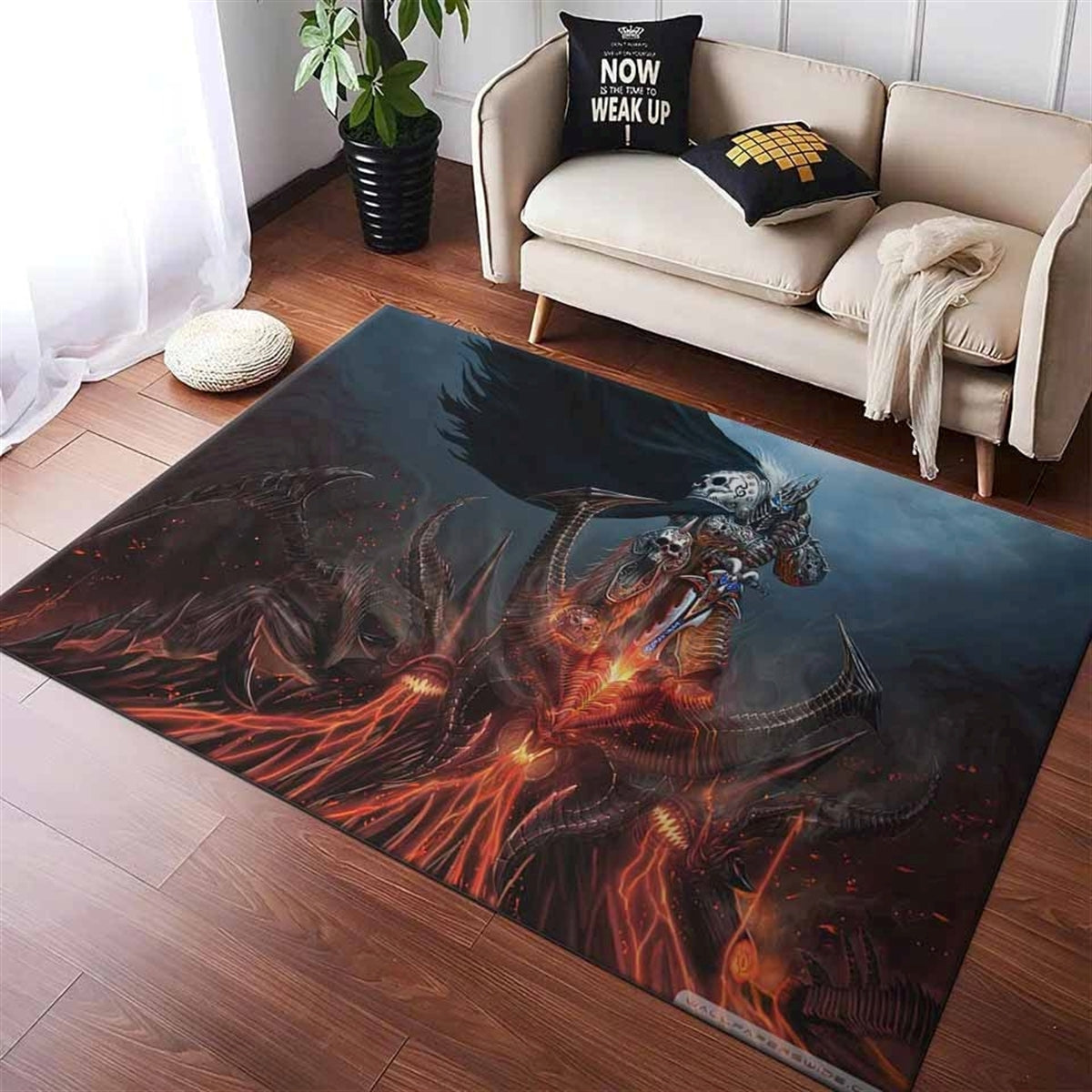 Lich King Diablo 4k Teppich