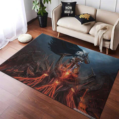 Lich King Diablo 4k Teppich