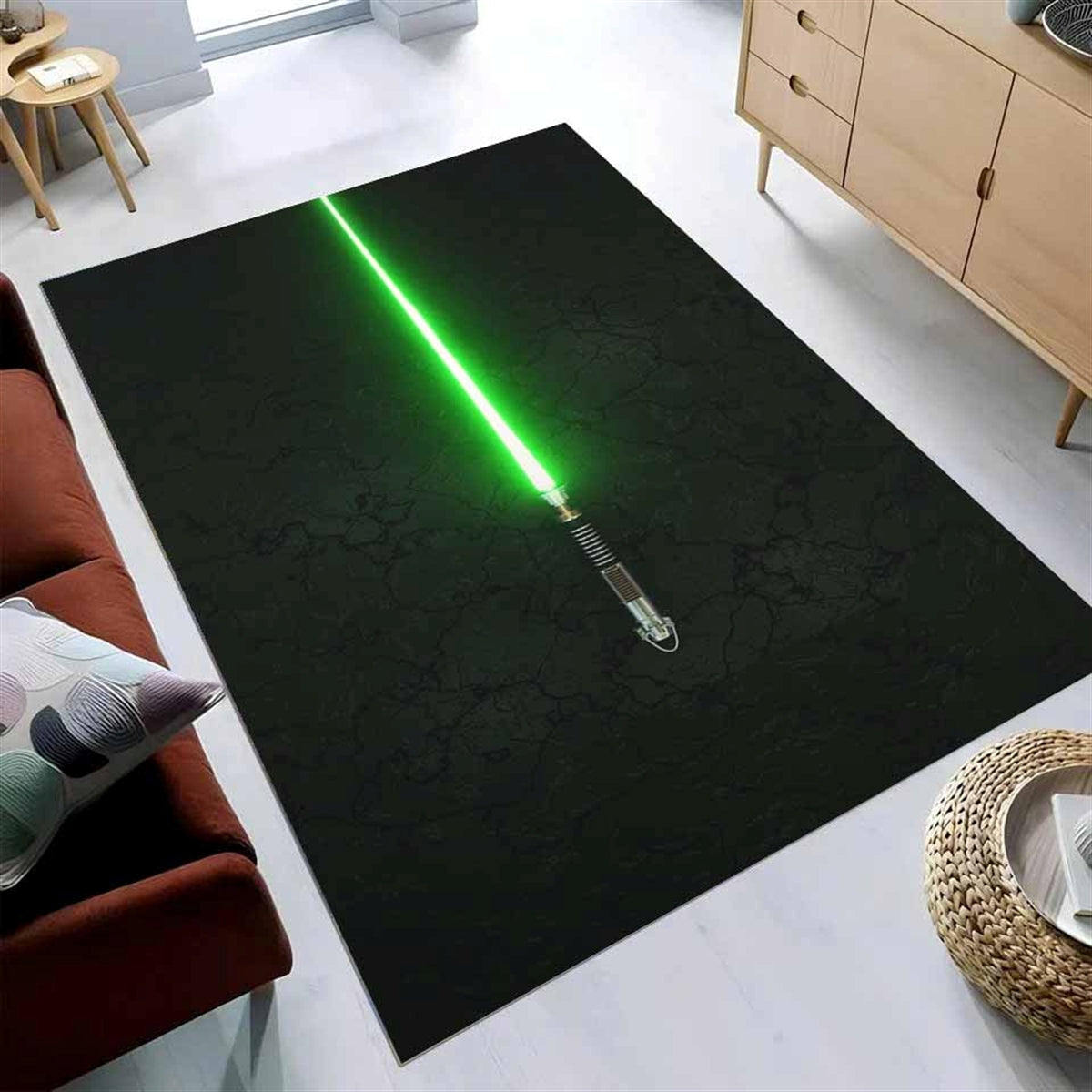 Lichtschwert star wars Teppich