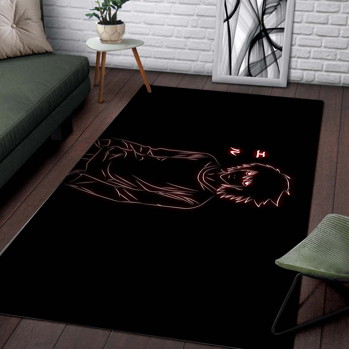 Light Yagami Black Teppich 2