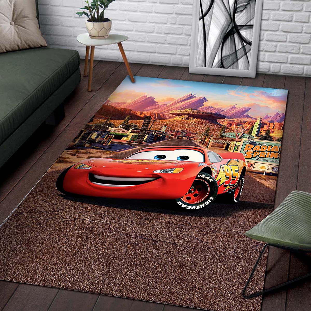 Lightning Mcqueen Disney Cars Teppich 2