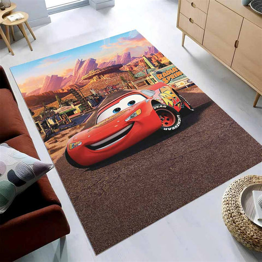Lightning Mcqueen Disney Cars Teppich