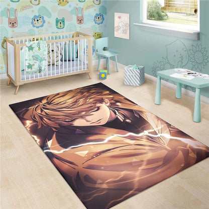 Lightning Zenitsu Agatsuma Demon Slayer 9 Teppich 3