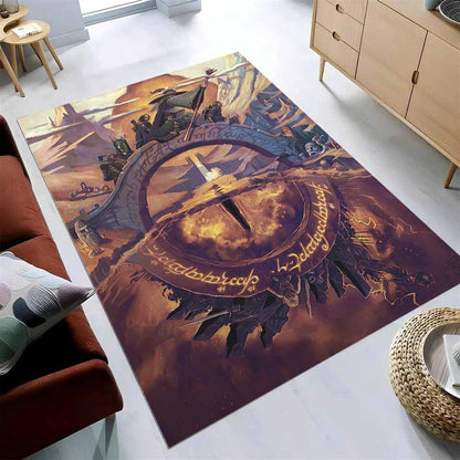 Lord Of The Rings Art Teppich