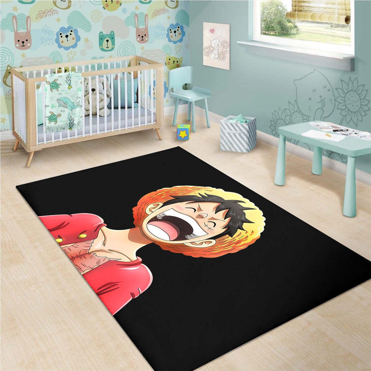 Luffy Laughing One Teppich