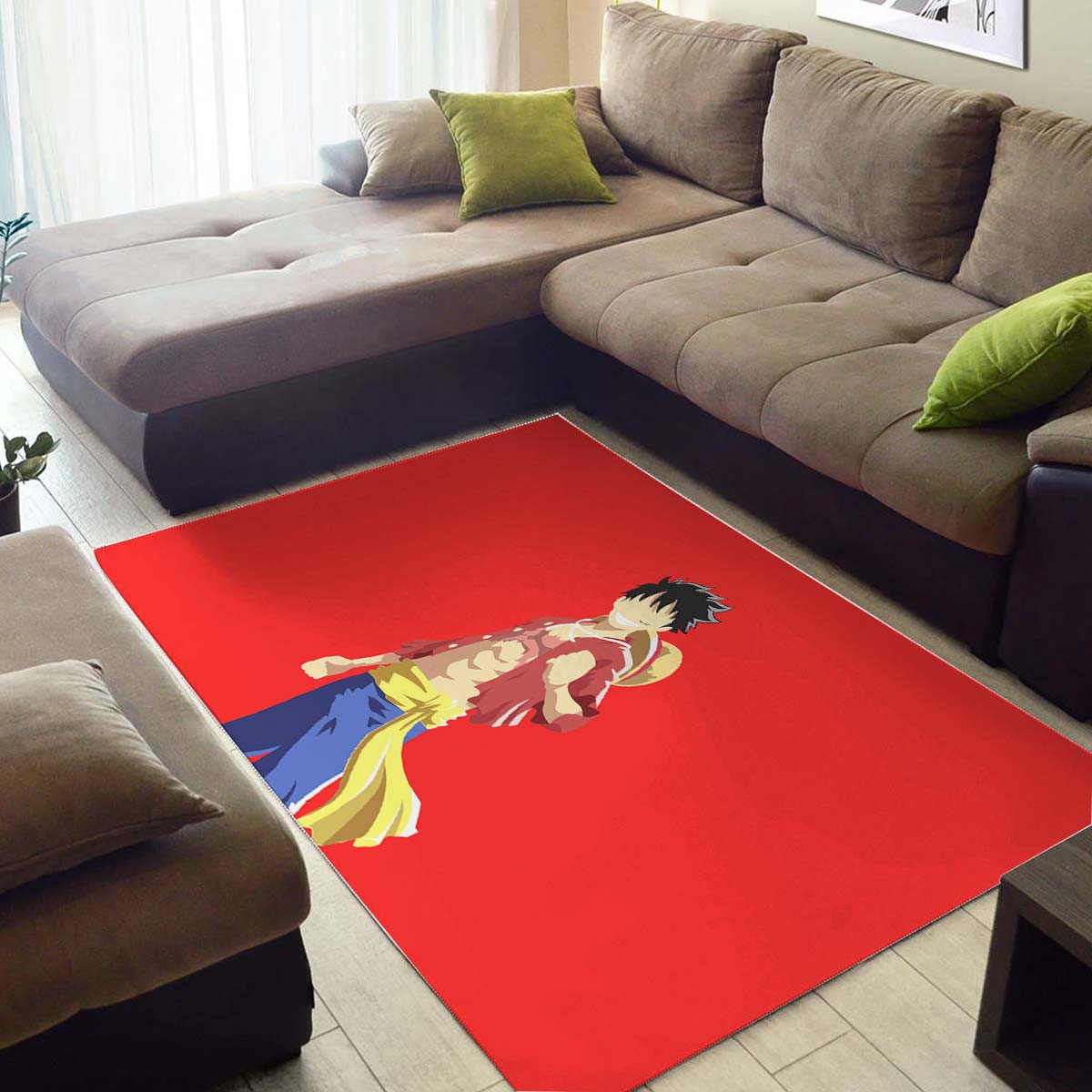 Luffy Minimalist Teppich 3