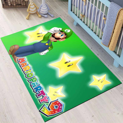 Luigi Mario Party Super Mario Teppich 3