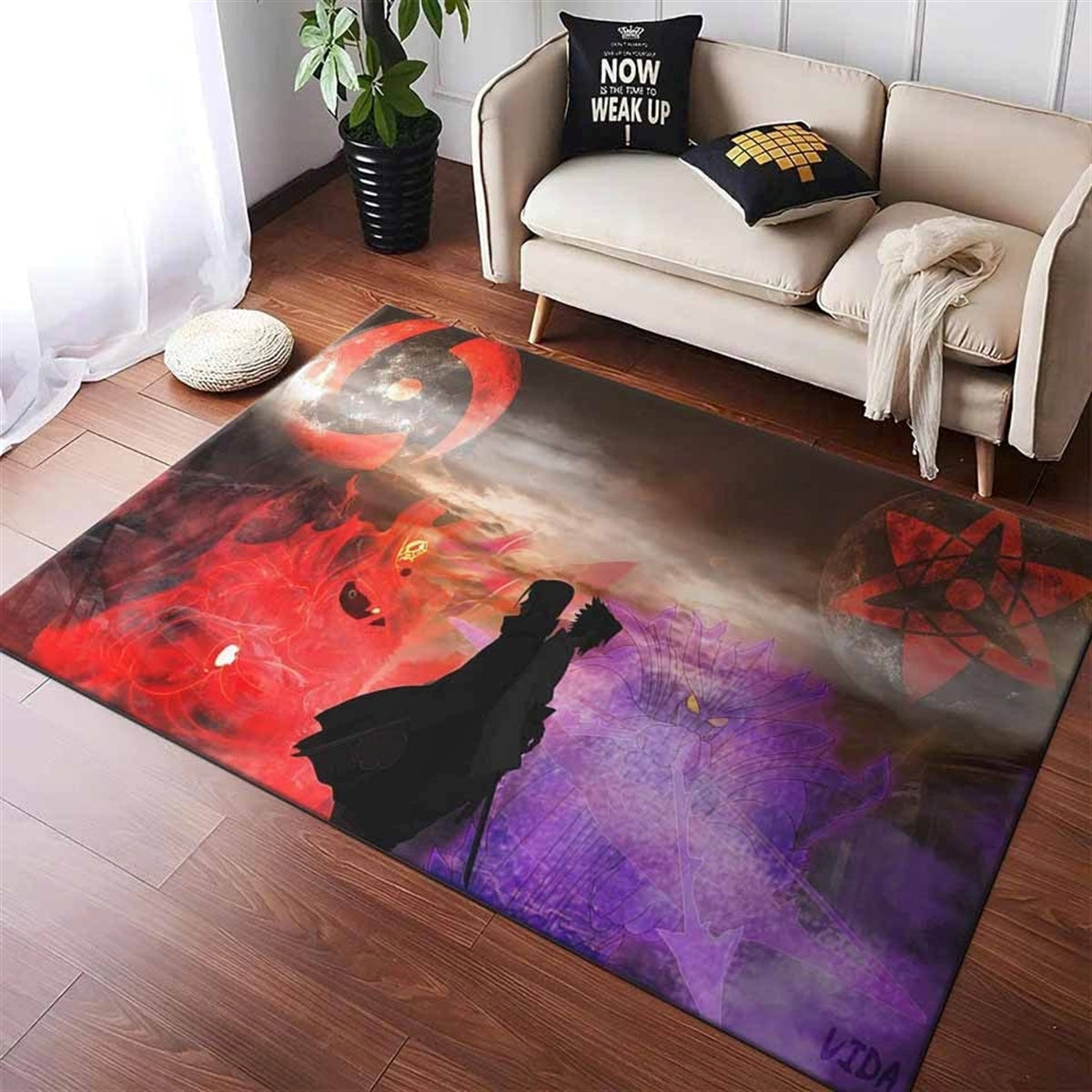 Mangekyo Sharingan Sasuke And Itachi Teppich