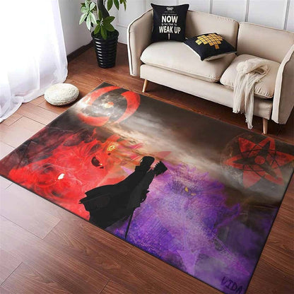 Mangekyo Sharingan Sasuke And Itachi Teppich