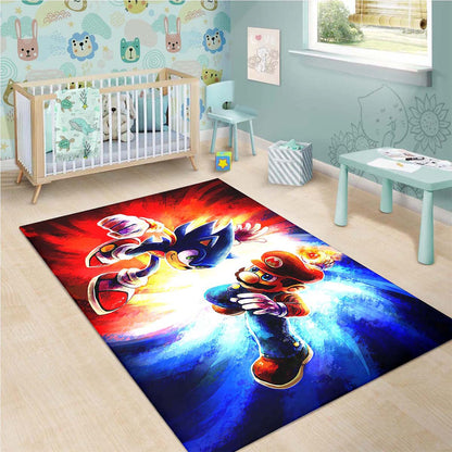 Mario And Sonic 02 Teppich 3