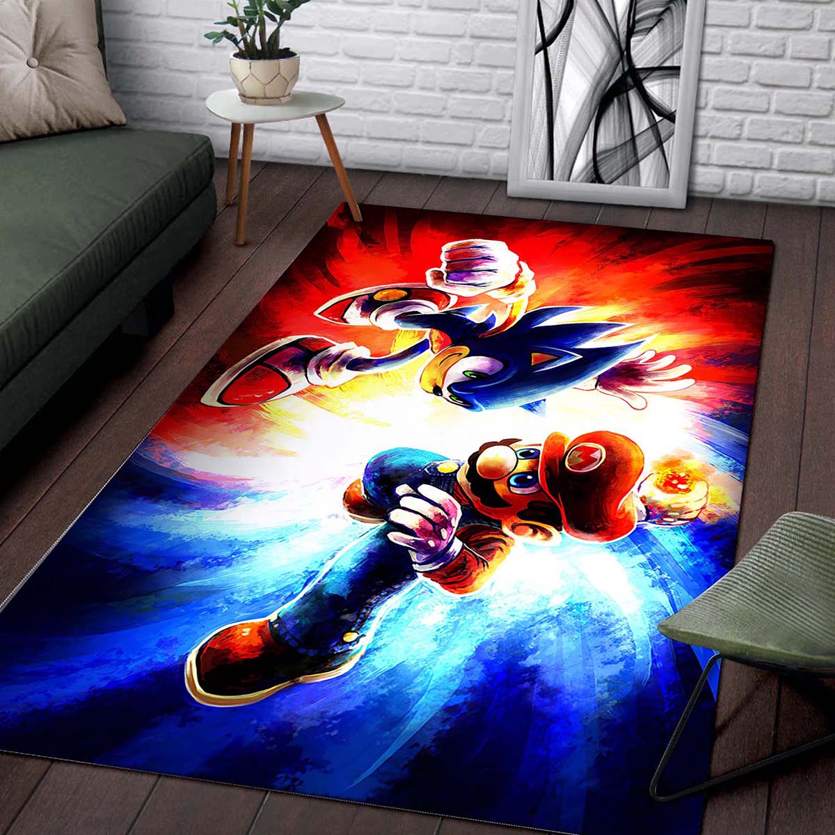 Mario And Sonic 02 Teppich 2