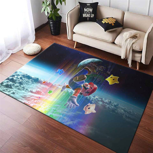Mario Fly Super Mario Teppich