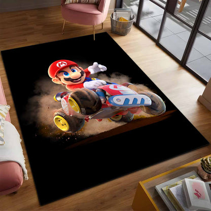 Mario In Mario Kart Welt Teppich (New) 2