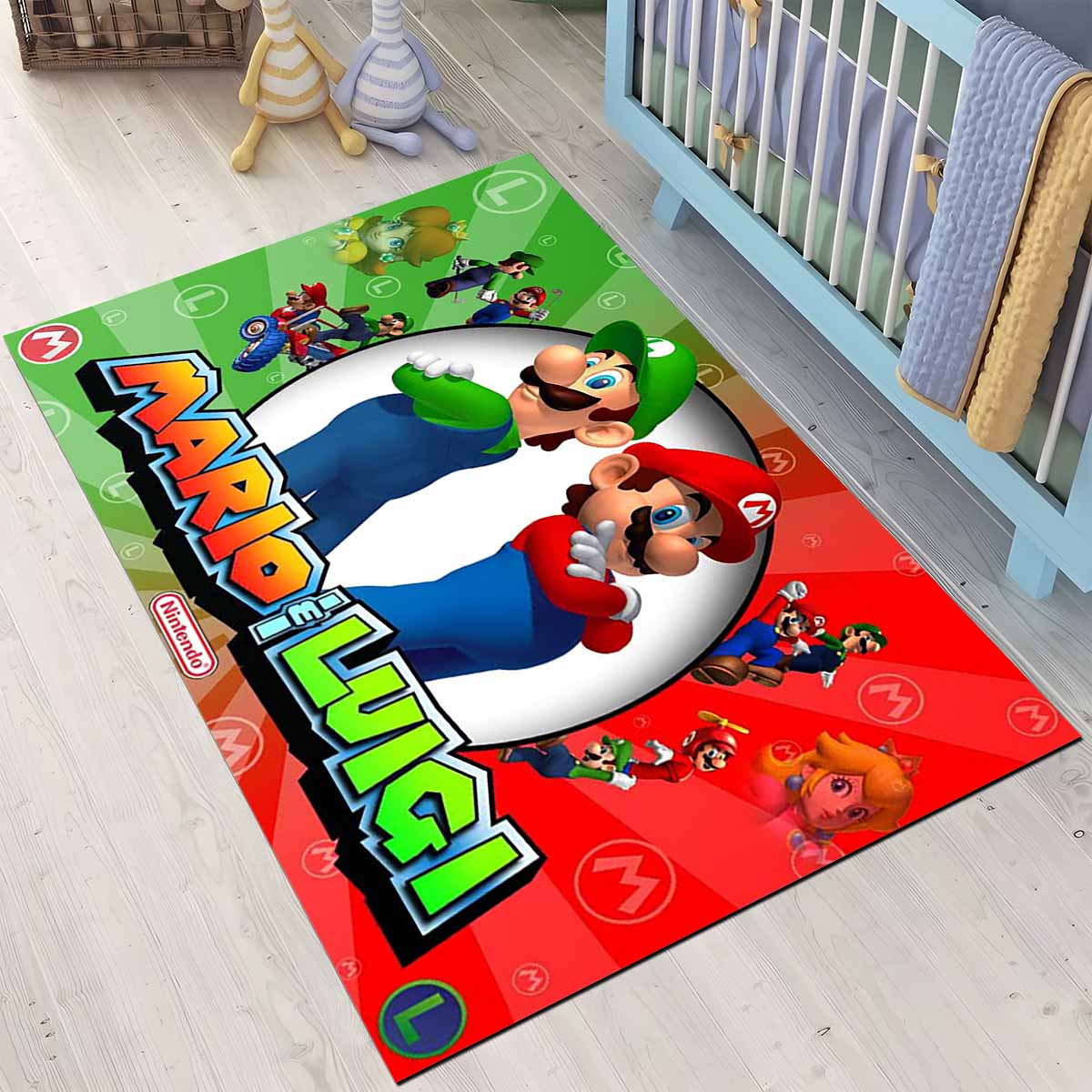 Mario Und Luigi Super Mario 1 Teppich 3