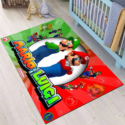 Mario Und Luigi Super Mario 1 Teppich 3