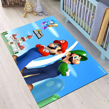 Mario Und Luigi Super Mario 3 Teppich 3