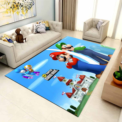Mario Und Luigi Super Mario 3 Teppich 2