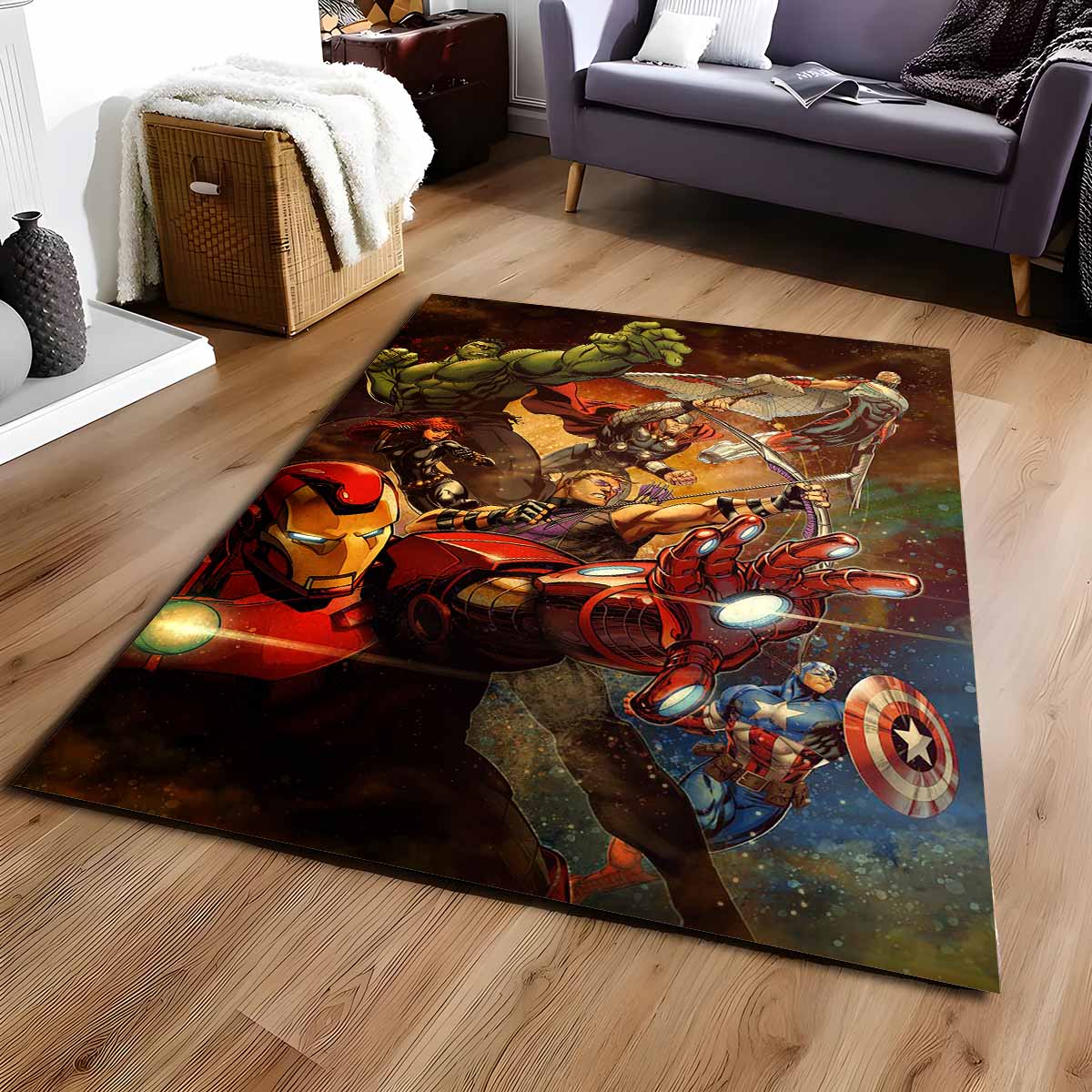 Marvel Avengers 1001 Teppich