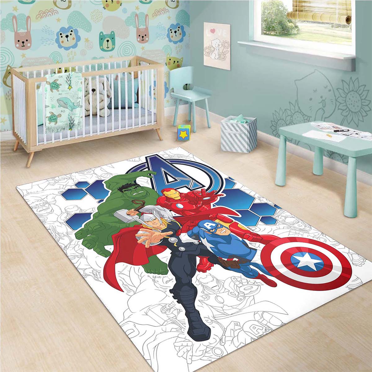Marvel Avengers Mcl13 Teppich 3