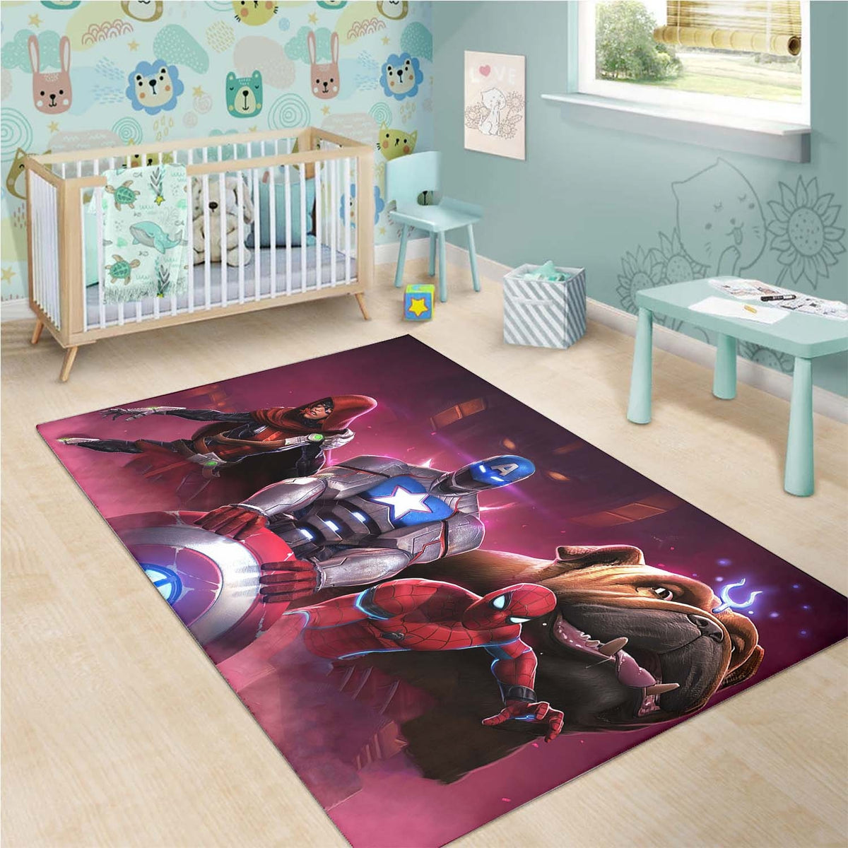 Marvel Contest Of Teppich