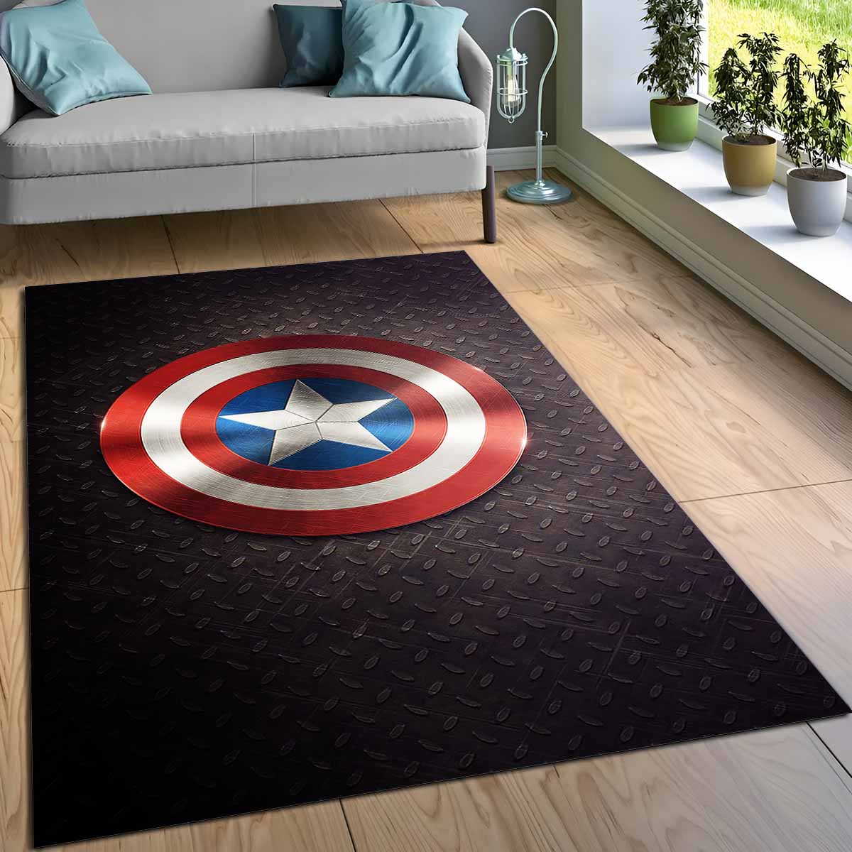 Marvel Legends Captain America Schild 3 Teppich 3