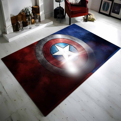 Marvel Legends Captain America Schild 4 Teppich