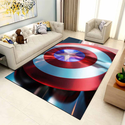 Marvel Legends Captain America Schild Teppich 2