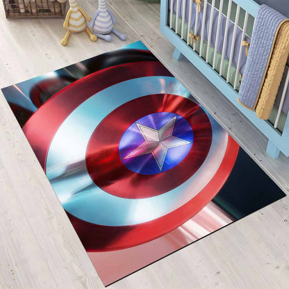 Marvel Legends Captain America Schild Teppich 3