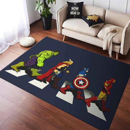 Marvel Superhero Avenger Road Teppich