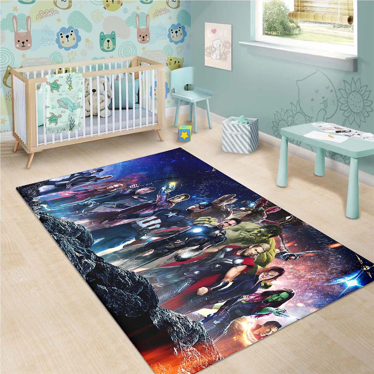 Marvel Superhero War Avengers Infinity War Teppich 3
