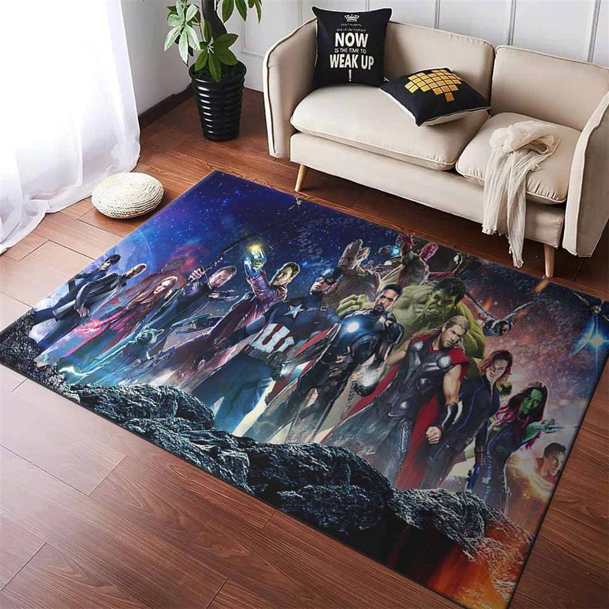 Marvel Superhero War Avengers Infinity War Teppich