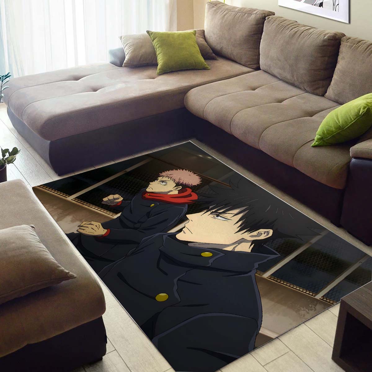 Megumi Fushiguro 2 Teppich 3