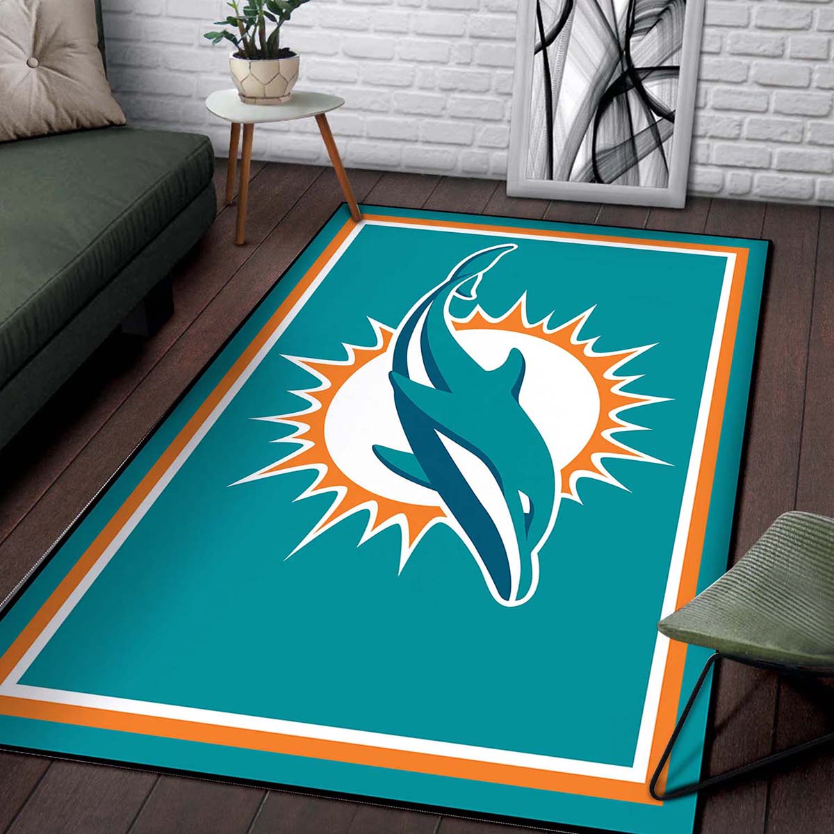 Miami Dolphins Football Teppich 2