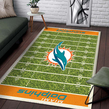 Miami Dolphins Fuballmannschaft Teppich 2