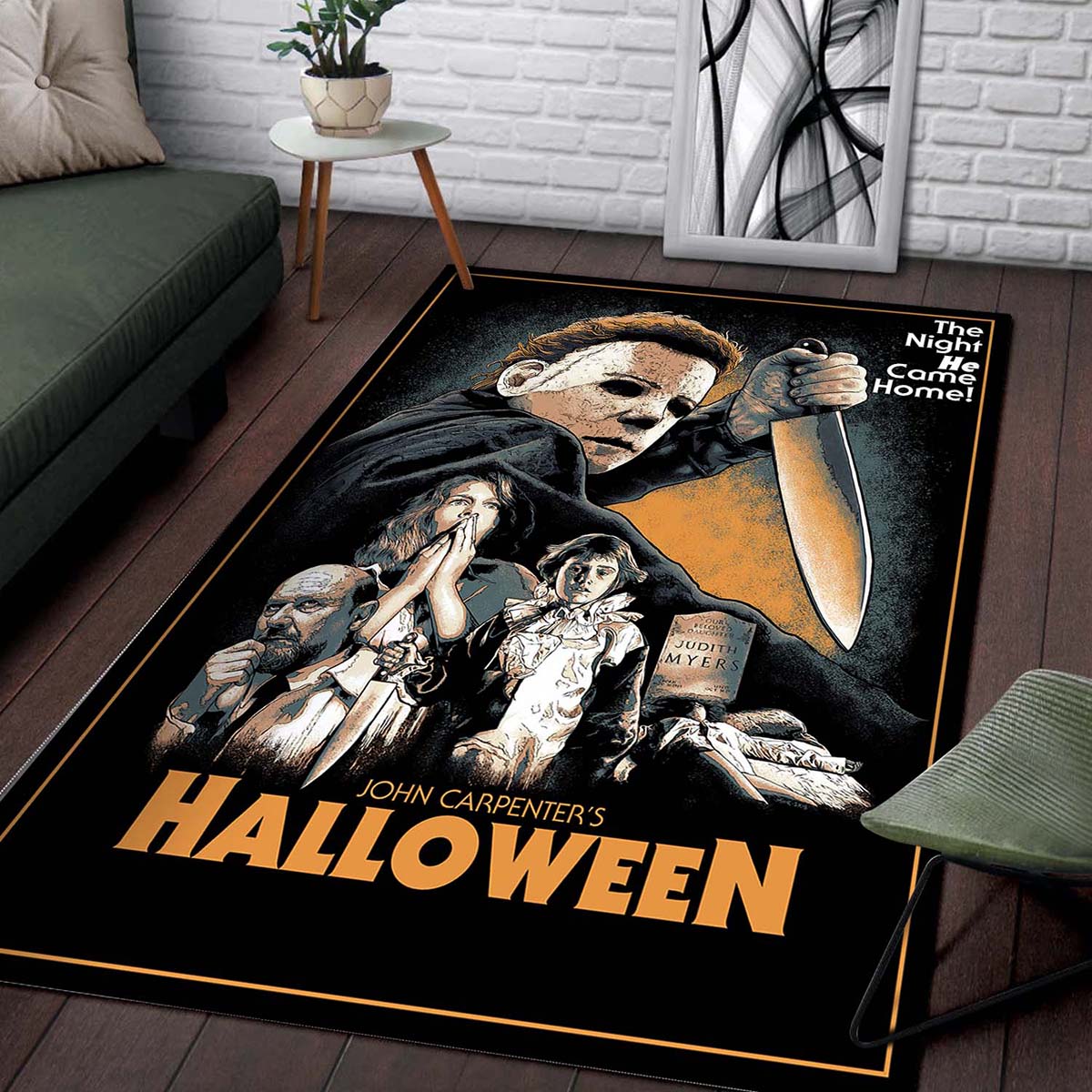 Michael Myers 38 Halloween Teppich 2