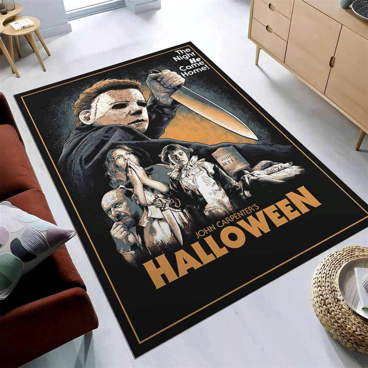 Michael Myers 38 Halloween Teppich