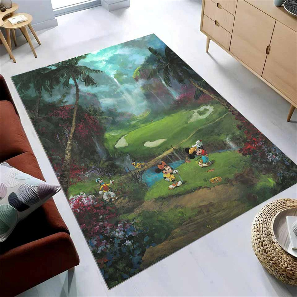Mickey And Minnie Mouse Disney 1 Teppich