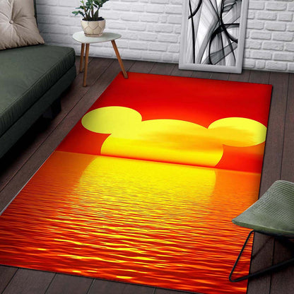 Mickey Mouse As The Sun Teppich 2