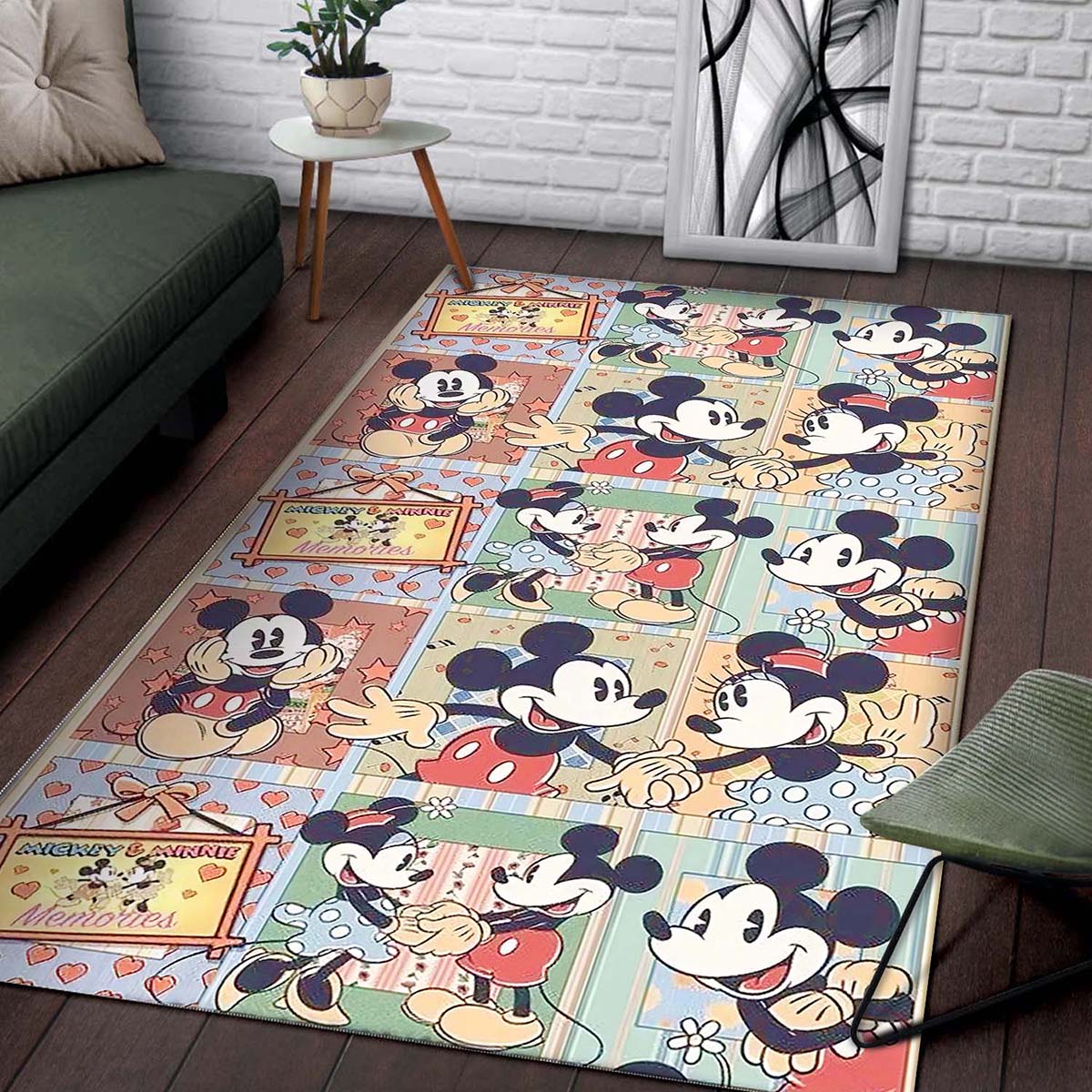 Mickey Mouse Custom Teppich 2