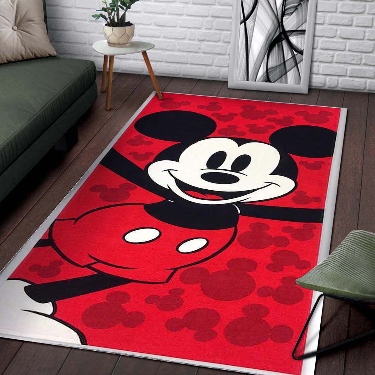 Mickey Mouse Ded81F3246 Teppich 2