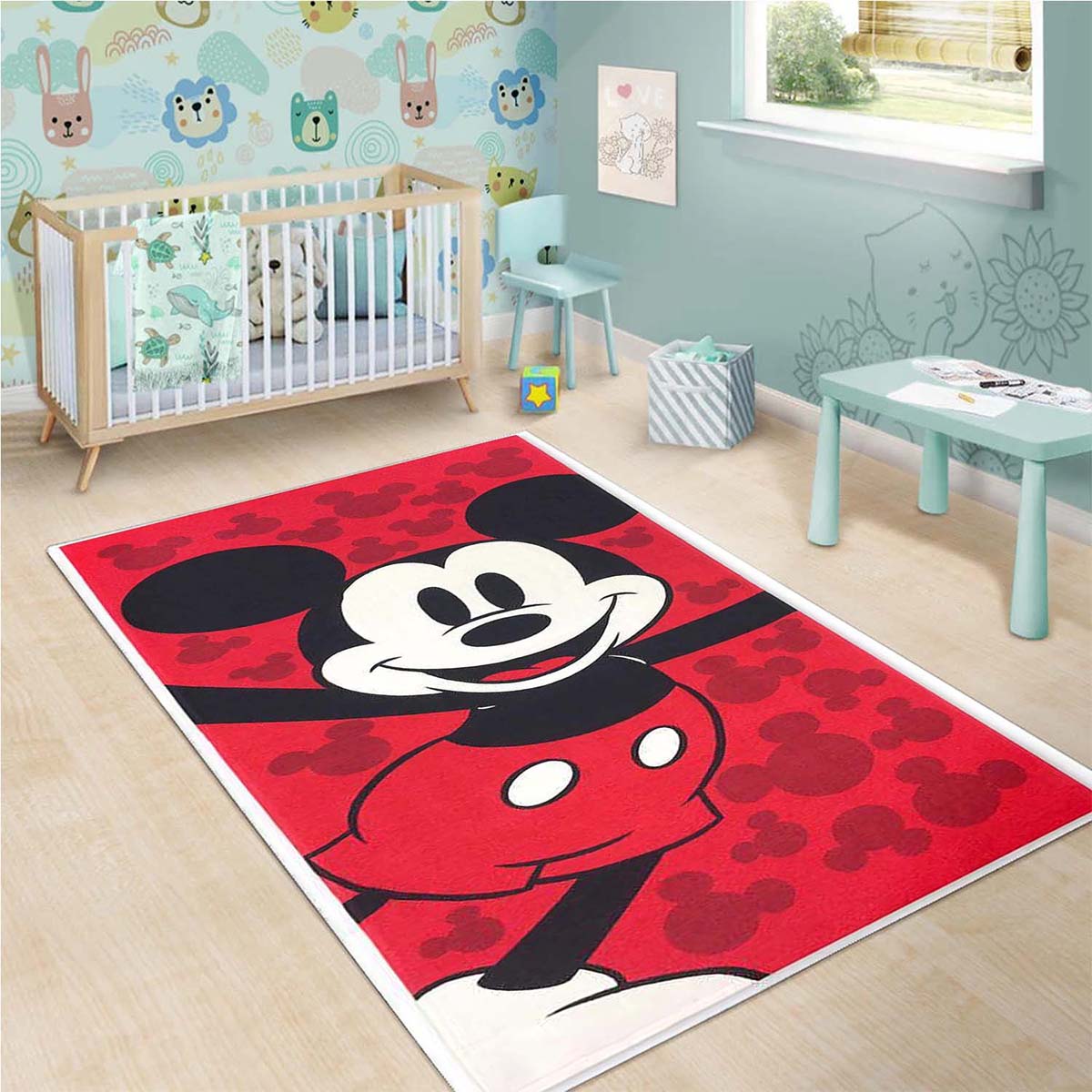Mickey Mouse Ded81F3246 Teppich 3