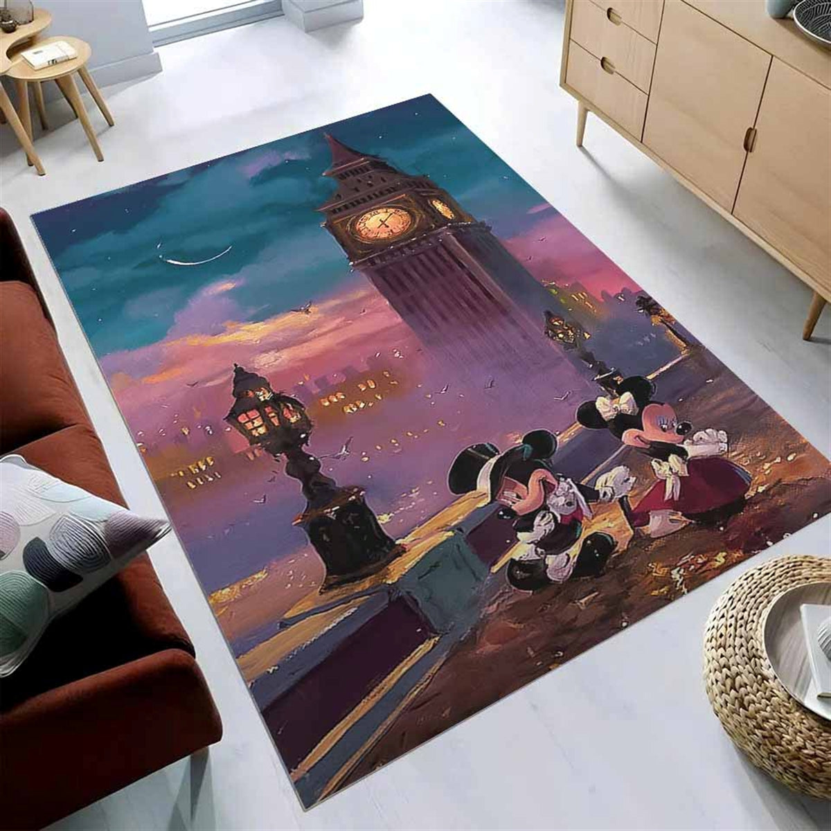 Mickey Mouse Disney Bigben 1252025 Teppich