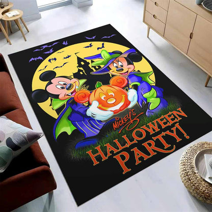 Mickey Mouse Disney Halloween Party Teppich