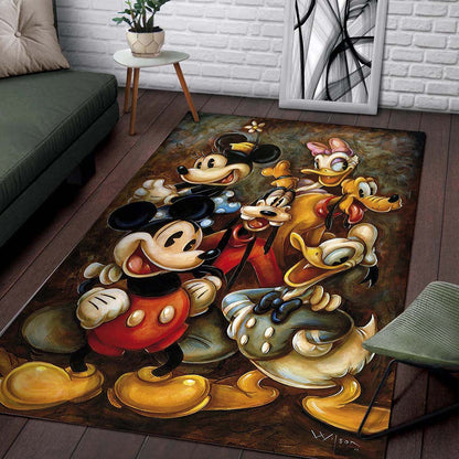 Mickey Mouse & Friends Schlafzimmer Wohnzimmer Dekor 190830 Teppich 2