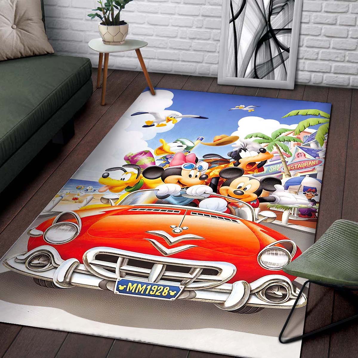 Mickey Mouse Mm1928 Teppich 2