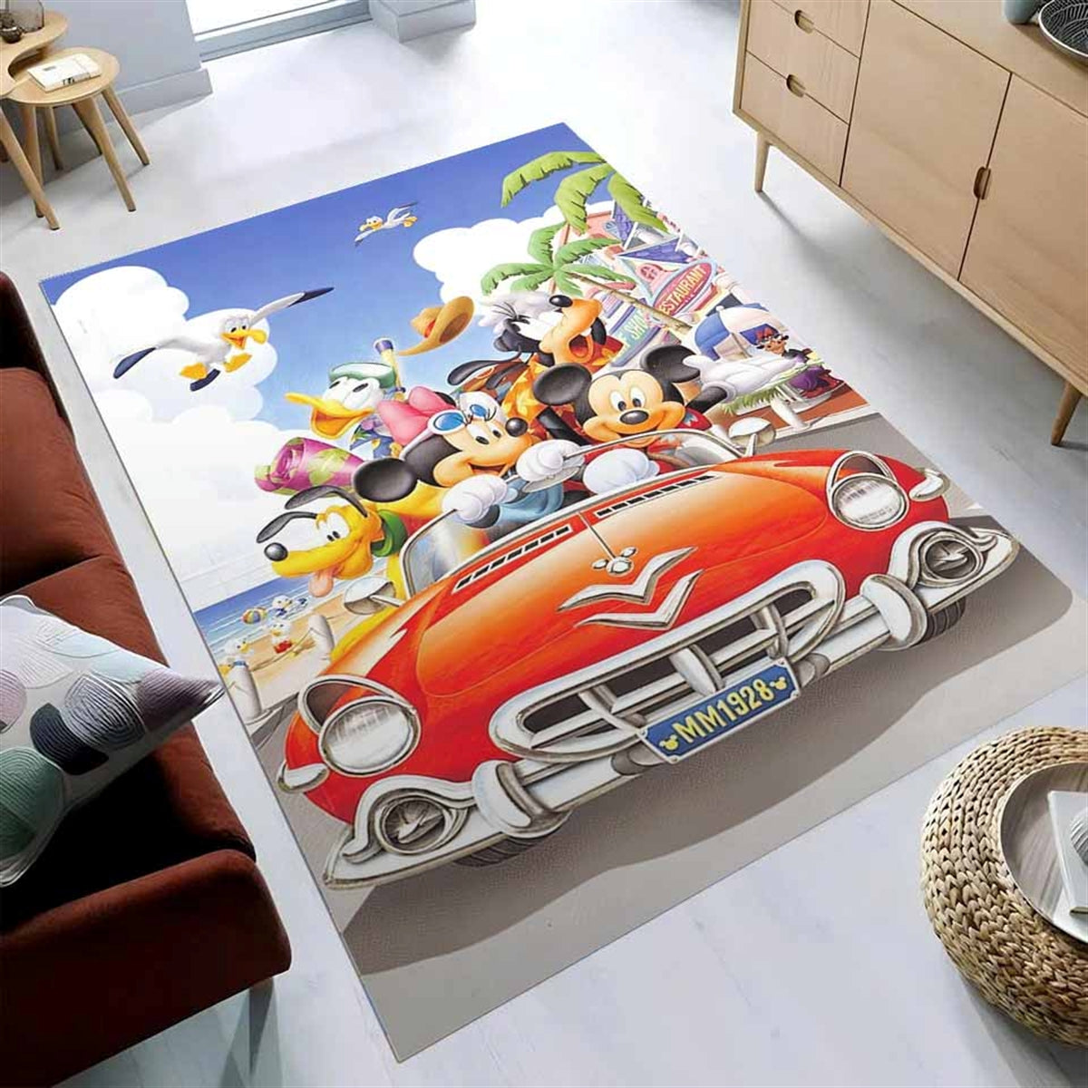 Mickey Mouse Mm1928 Teppich