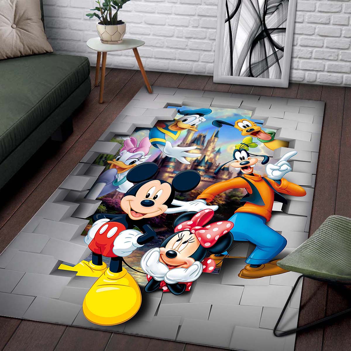 Mickey Mouse Und Disney Freunde Teppich 2